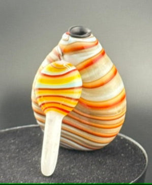 Hand blown Murano Oil Container: - 1 of 1 original Murano. Italy Hand Blown Oil Bottle